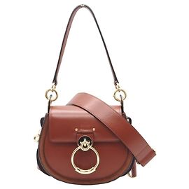 Borsa a Spalla Piccola Chloé Tess Marrone