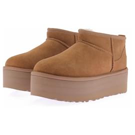 Ugg Bottines " Ultra mini" basses camel Camel