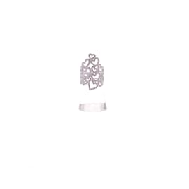 APM Monaco Anillo plateado "Corazón" Plata