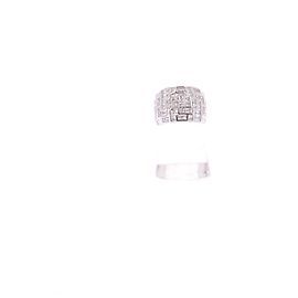 APM Monaco Ring "Ice" in Silber mit Strass Silber
