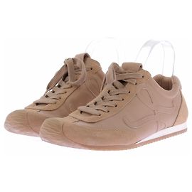 Autre Marque Baskets "Ballet Runner" camel en cuir Marron