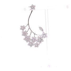 APM Monaco Blumenohrringe Silber