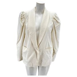 Sea New York Blazer en velours côtelé Blanc