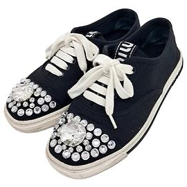 Miu Miu Crystal Sneakers Multiple colors