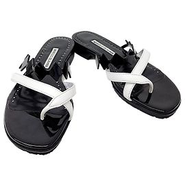 Flip-Flop Manolo Blahnik Weiß
