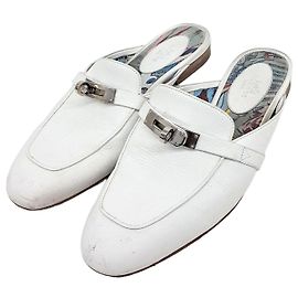 Mule Oz Hermès Argento
