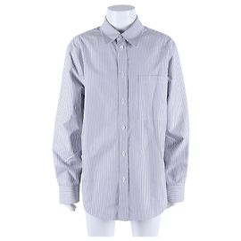 Bottega Veneta Stripe Shirt Marrone