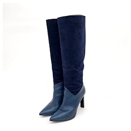 Hermès Stivali alti Hermes Blu