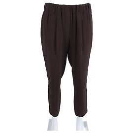 Pantalones con banda Brunello Cucinelli Castaño