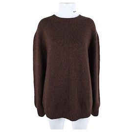 Prada Rollkragenpullover mit langen Ärmeln Braun