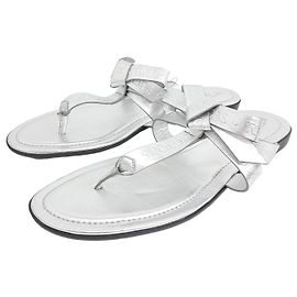 Tod's Flip Flops Silber