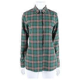 Camicia a Maniche Lunghe Burberry Verde