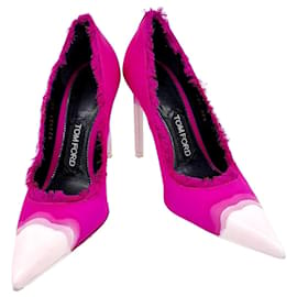 Tom Ford Satin Heels Pink