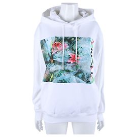 Kenzo Langarm-Hoodie Weiß