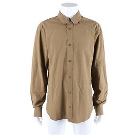 Camicia a Maniche Lunghe Acne Studios Marrone