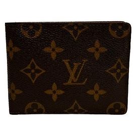 Louis Vuitton Monogram Bifold Wallet Brown