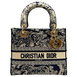 Dior Lady D-Lite Toadjui Reverse Médio Azul