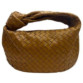 Bottega Veneta Jodie Tiny Tote Bag Karamell Braun