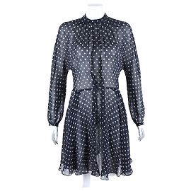 Dior Abito in seta Multicolore
