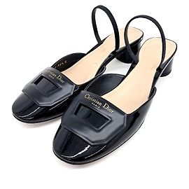 Christian Dior Day Slingback Schwarz