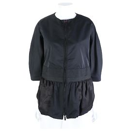 Giacca a vento con zip Moncler Gamma Rouge Nero