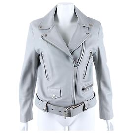 Acne Giacca di pelle Marrone