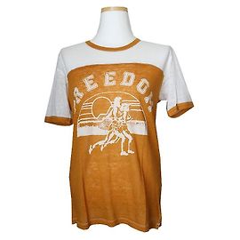 Leinen T-Shirt in gelbocker Isabel Marant Étoile Gelb