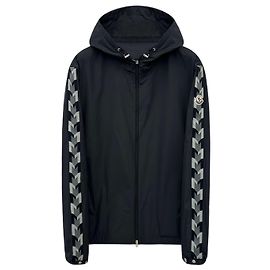 Giacca a vento Moyse con patch logo Moncler MOYSE Nero