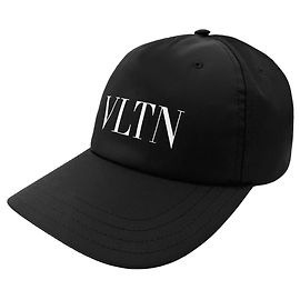 Valentino Boné VLTN Logo QYK Preto