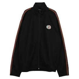 Gucci Oversized Patch Jacket Black