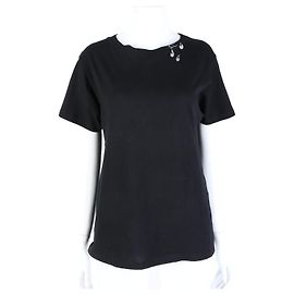 Saint Laurent Kurze Ärmel Schwarz