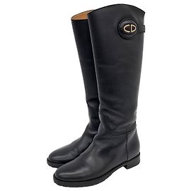 Christian Dior Long Boots Black