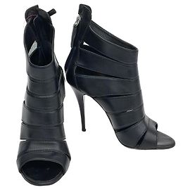 Sandali Giuseppe Zanotti in pelle nera Nero