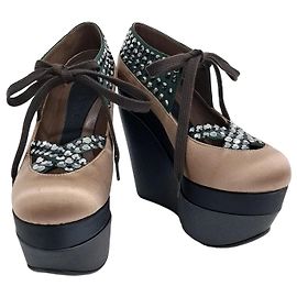 Zapatos de cuña Marni Multicolor