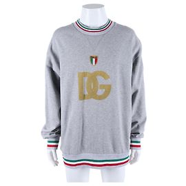 Dolce & Gabbana Long Sleeve Sweatshirt Brown