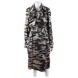 Trench Coat Lanvin Multicolorido de Seda Multicor