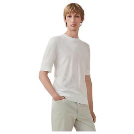 Hermès Herren T-Shirt Chevaux in Symmetrie Silber