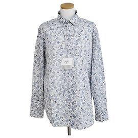 Hermès Camisa deportiva estampada Plata