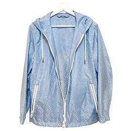 Veste coupe-vent avec logo TB de Burberry Bleu