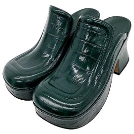 Pantofole Bottega Veneta Verde
