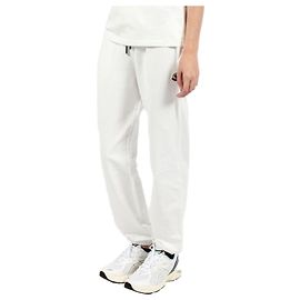 Moncler Calças de algodão com patch de logo Branco