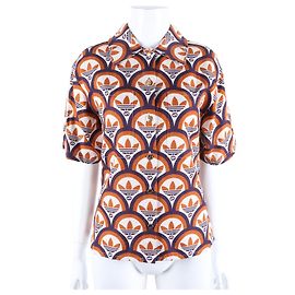 Gucci Adidas Kurzarmhemd Mehrfarben