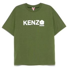 Kenzo Oversized Blumen T-Shirt Braun