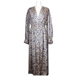 Sandro Robe à motifs Paisley Multicolore