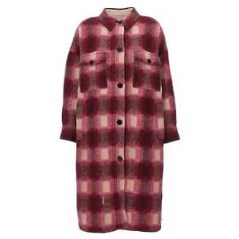 Isabel Marant Cappotto a quadri Rosa