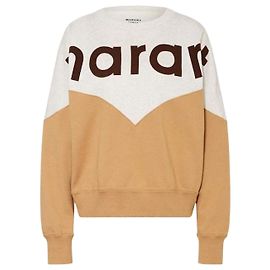 Isabel Marant Sweatshirt Col Rond ECCA Marron