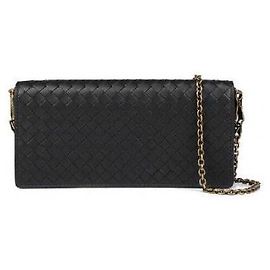 Bottega Veneta Borsa a tracolla mini Intrecciato Nero