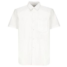 Comme Des Garcons Kurzarmhemd FZ Weiß