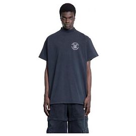 Balenciaga Logo Short Sleeve T-Shirt Black