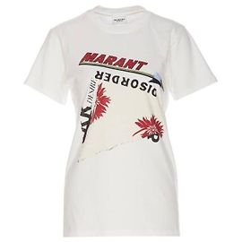 Isabel Marant Logo T-Shirt Weiß